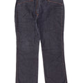 Trussardi Womens Straight Jeans W32 L27 Navy Blue Cotton