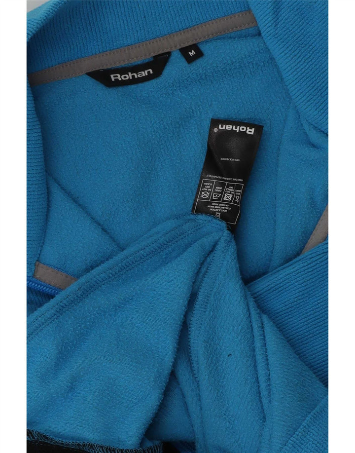 Rohan Herre Fleecejakke UK 38 Medium Blue Polyester