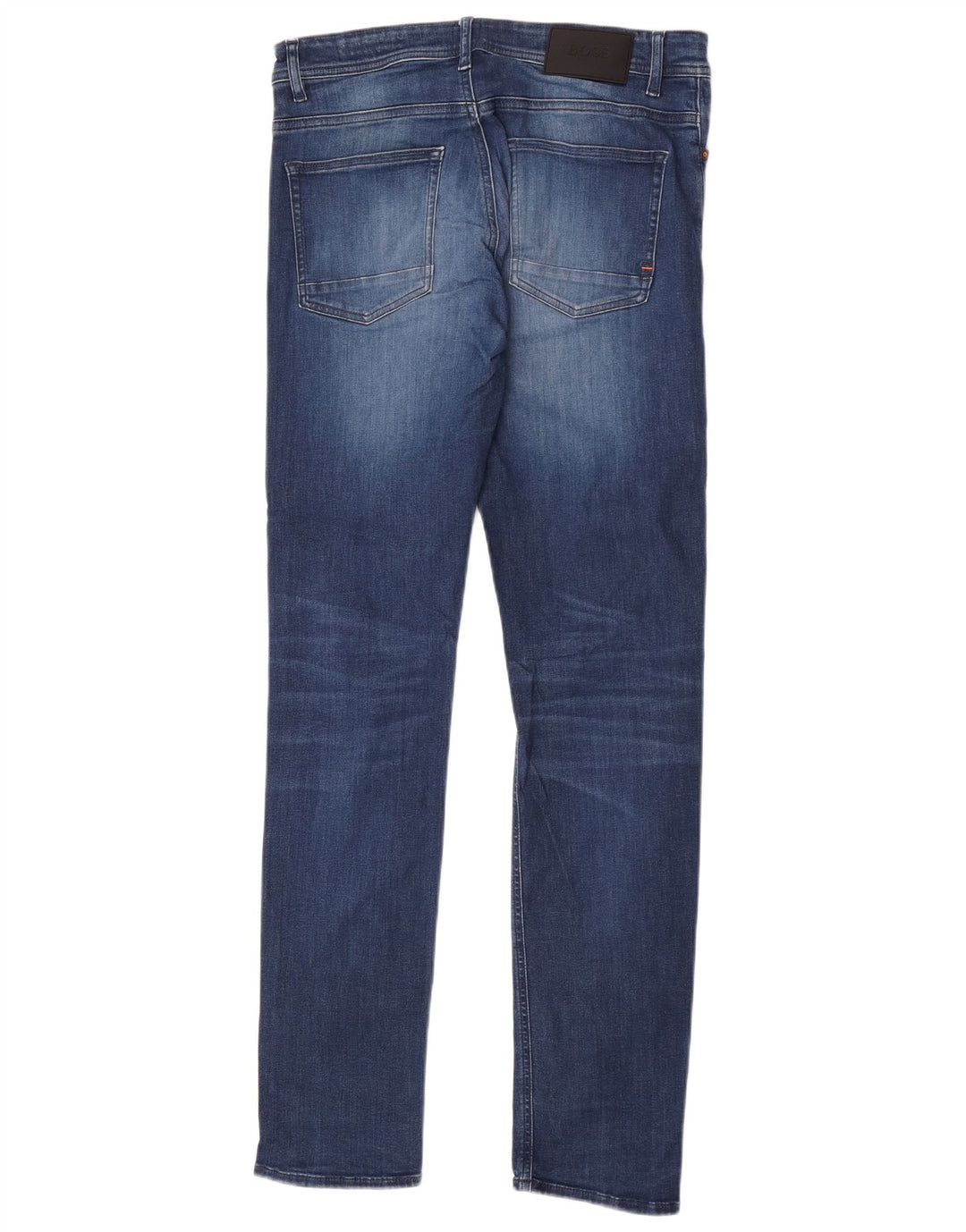 Hugo Boss Womens Delaware Slim Jeans W32 L34 Blue Cotton
