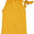 Massimo Dutti Haut dos nu pour femme UK 14 Large Jaune