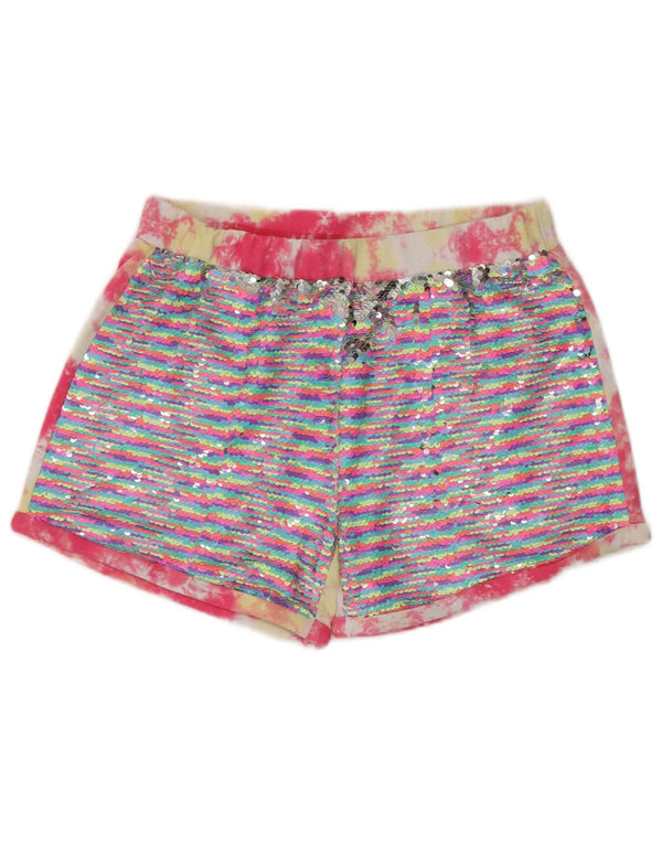 Guess Pantaloncini Sportivi Bambina 13-14 Anni W28 L4 Cotone Tie Dye Multicolore