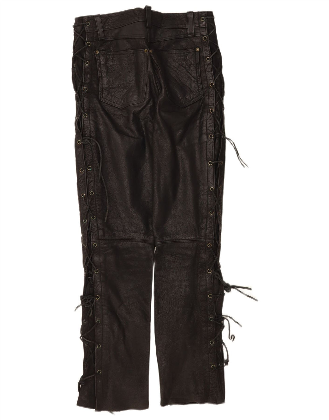 Modeka Womens Leather Trousers W28 L30 Black Leather