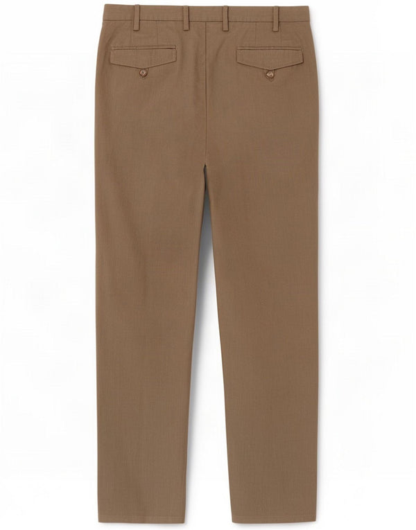 Massimo Dutti Mens Straight Chino hlače EU 42 Large W32 L31 Beige Cotton