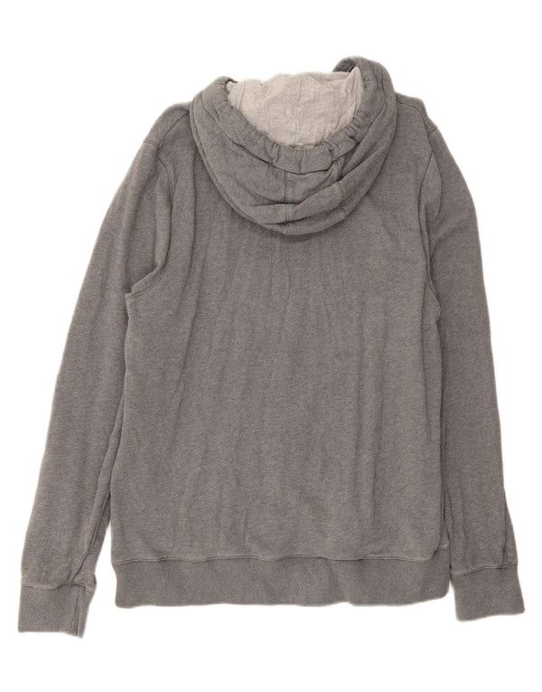 Felpa con cappuccio grafica da uomo Joop XL in cotone grigio