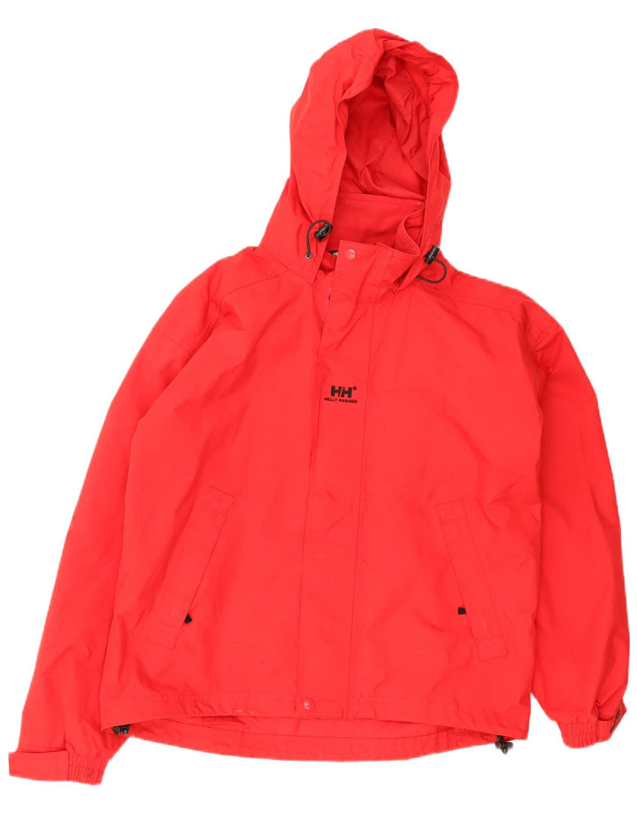Helly Hansen Veste de pluie à capuche pour homme UK 36 Small Rouge
