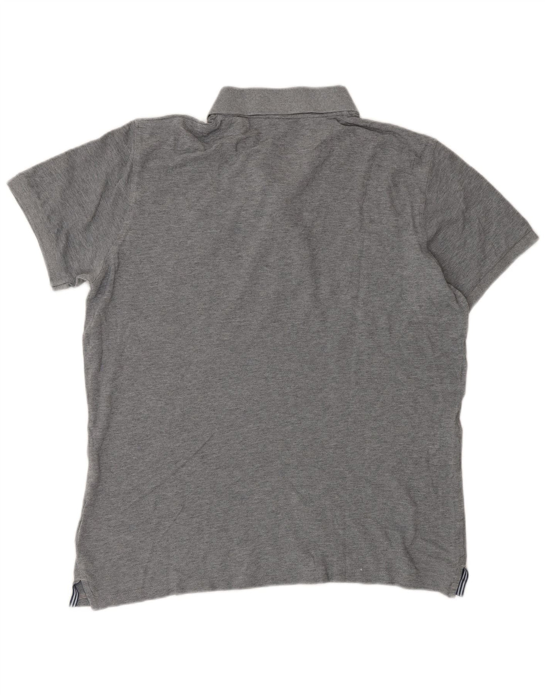 Gant Mens Polo Shirt Medium Grey Cotton
