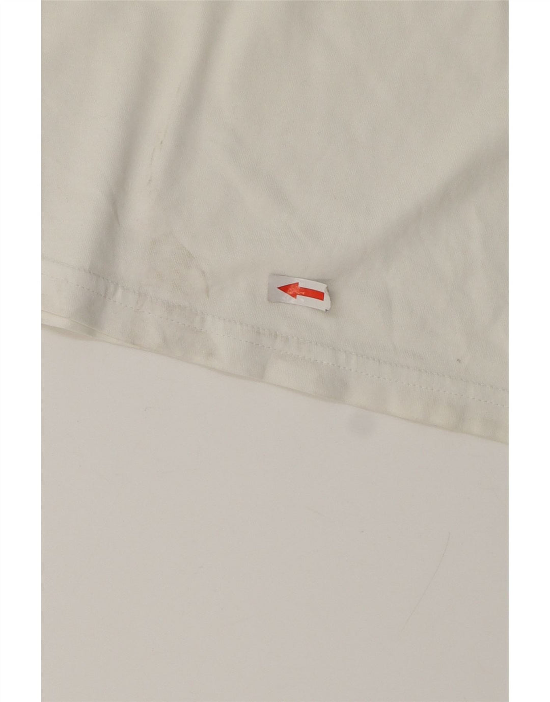 HUGO BOSS Mens Graphic T-Shirt Top Small White Cotton
