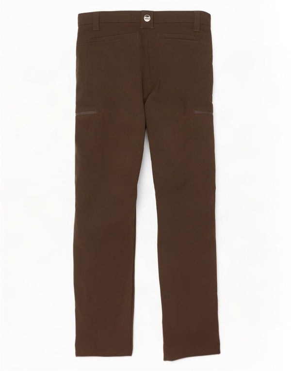 Wrangler Mens Straight Cargo Trousers W32 L32 Khaki Nylon