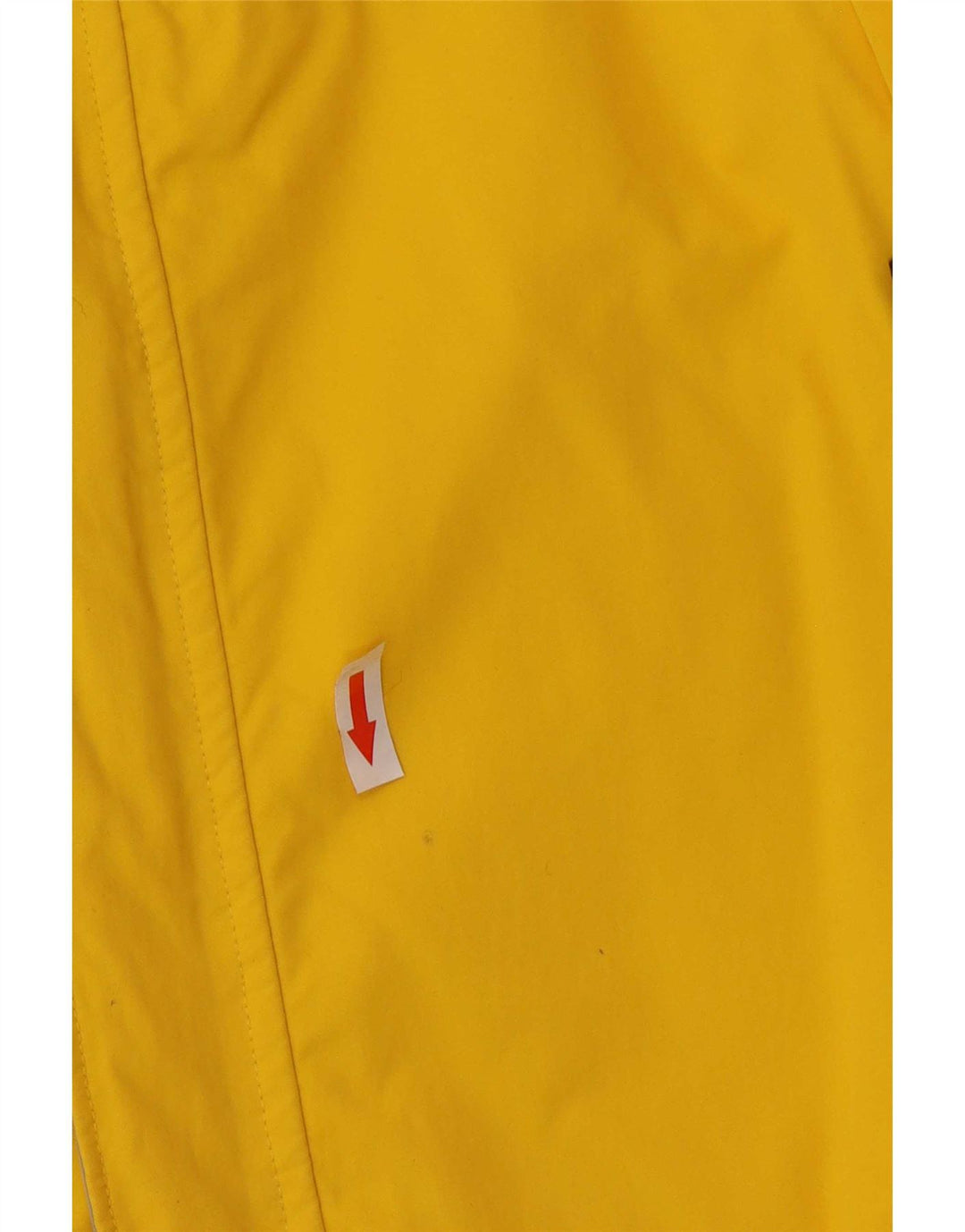 Nautica Mens Rain Jacket UK 42 XL Yellow Nylon
