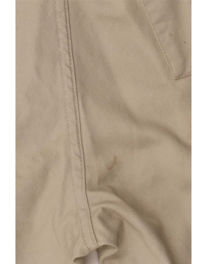 Pantaloncini cargo vintage da uomo grandi W30 beige
