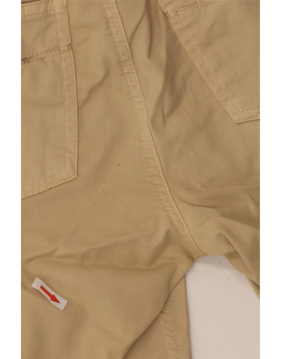 Gant Womens Capri Trousers W34 L20 Beige Cotton