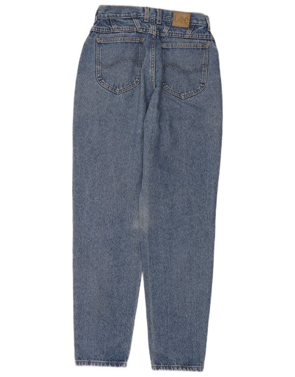 Lee Damen High Waist Tapered Jeans W28 L30 Blau