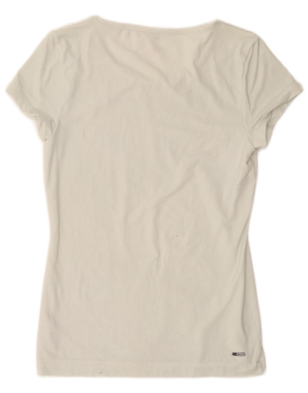 PUMA Womens T-Shirt Top UK 14 Large White Nylon