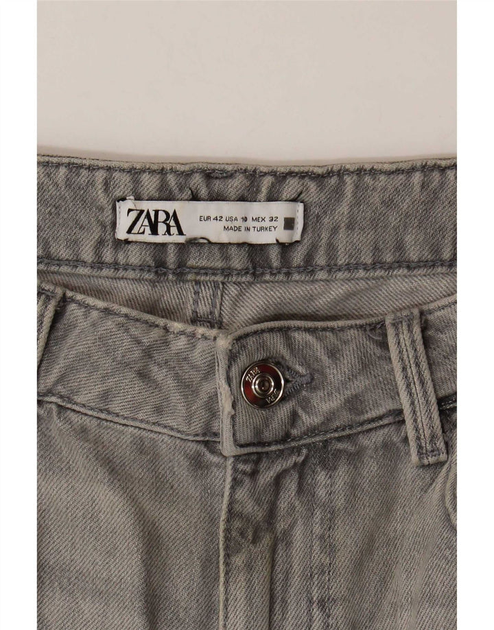Zara Womens Tapered Jeans EU 42 Large W32 L27 Grey