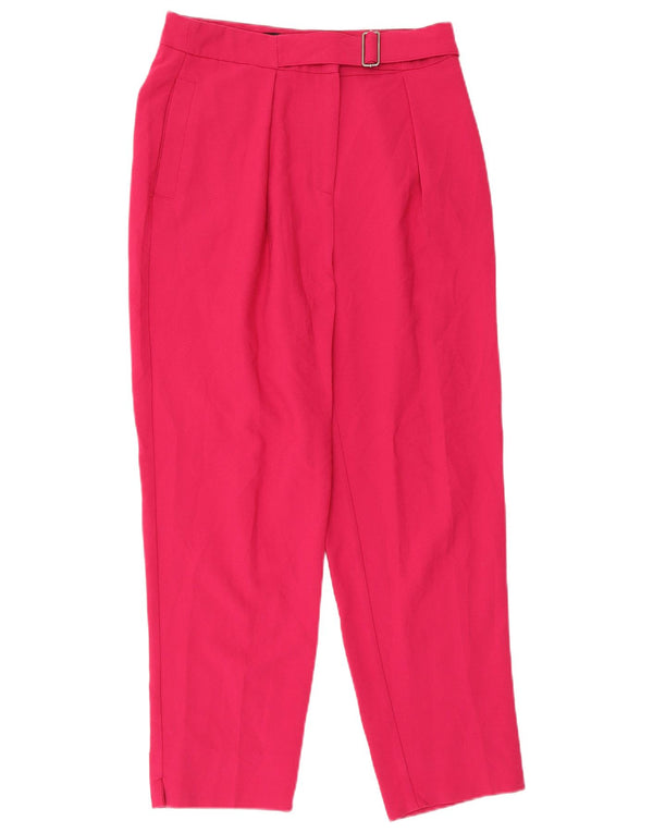 Topshop Dame-Pegged Chino-bukser UK 10 Small W28 L25 Pink Polyester