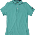 BARBOUR Mens Polo Shirt Small Turquoise Cotton Vintage Barbour and Second-Hand Barbour from Messina Hembry 