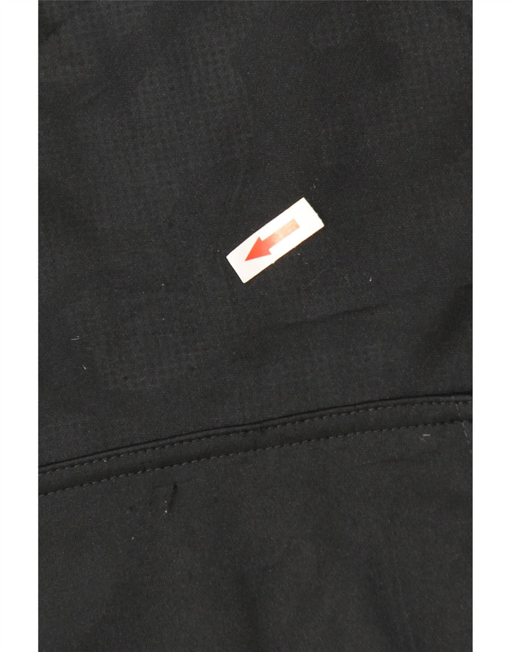 Champion Mens Cougars Graphic Hoodie Jumper Small Black Polyester