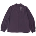 Camicetta a maniche lunghe da donna Marks & Spencer UK 12 medio blu navy
