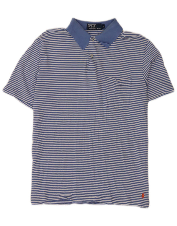 Polo Ralph Lauren Chemise homme bleu moyen à fines rayures