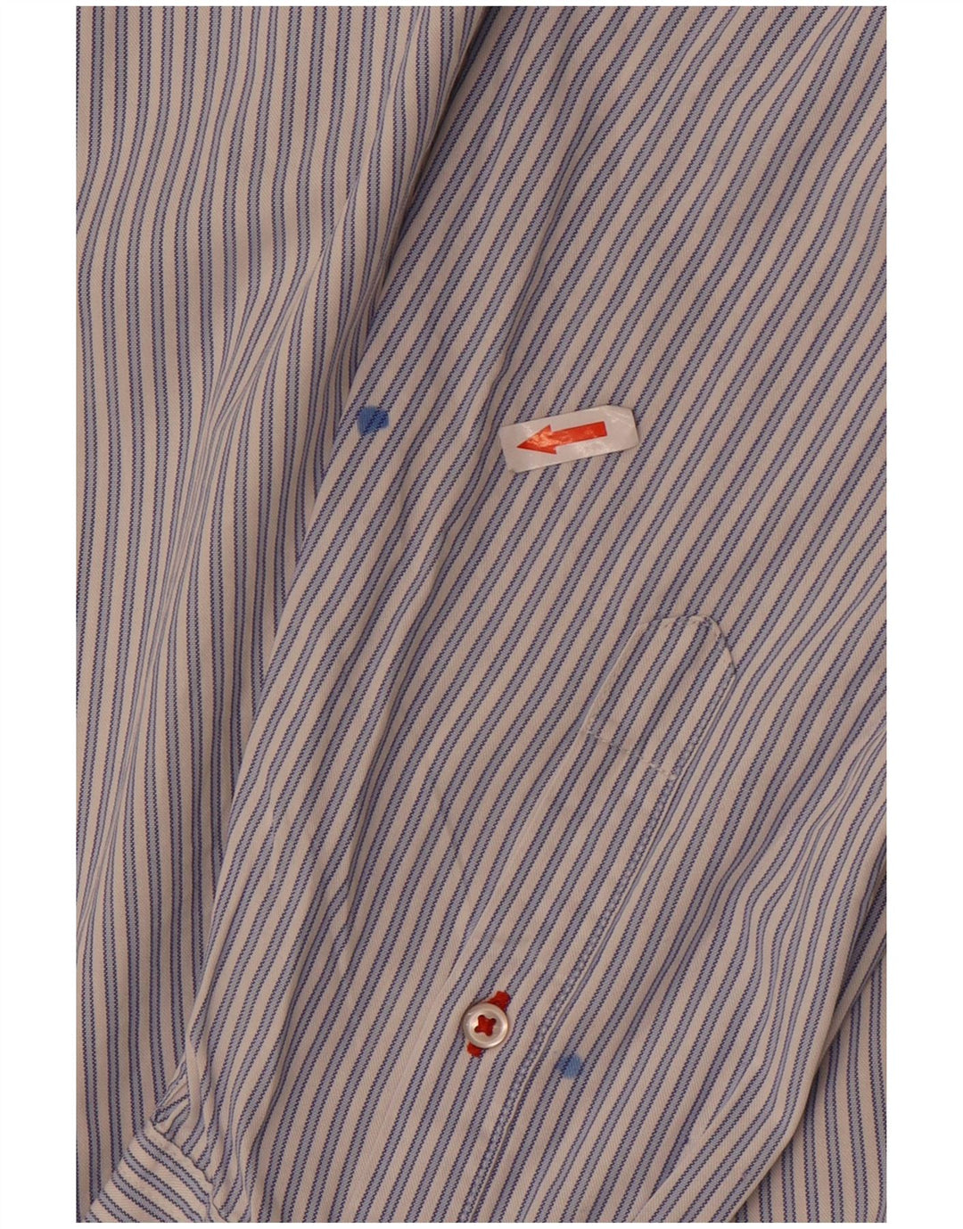 Tommy Hilfiger Mens Shirt Large Blue Striped