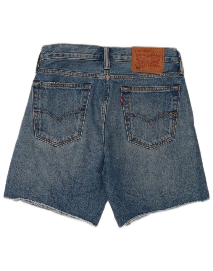 Levi's Womens 505 Denim Shorts W27 Small  Blue Cotton