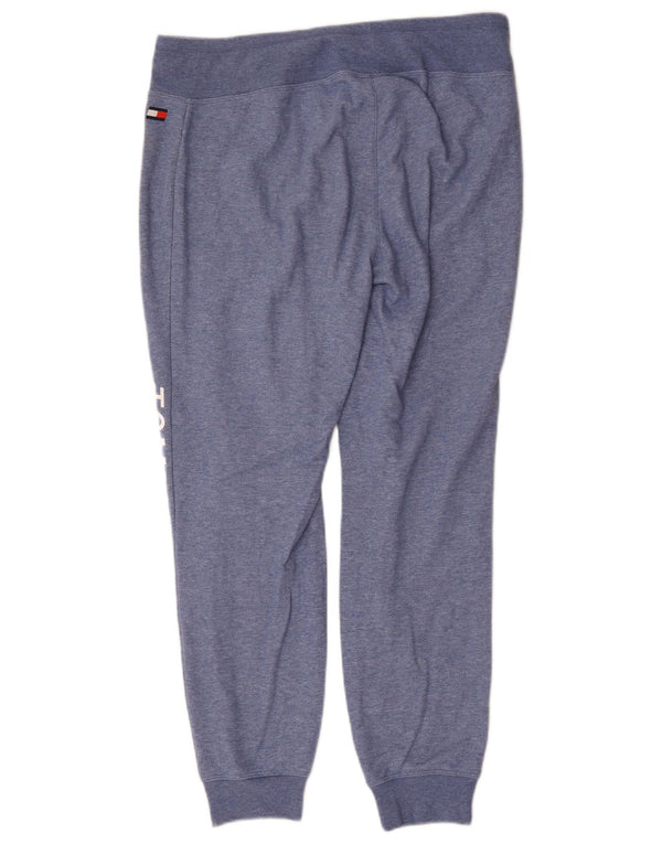 Tommy Hilfiger Pantalon de survêtement pour femme UK 14 Large Bleu Sports