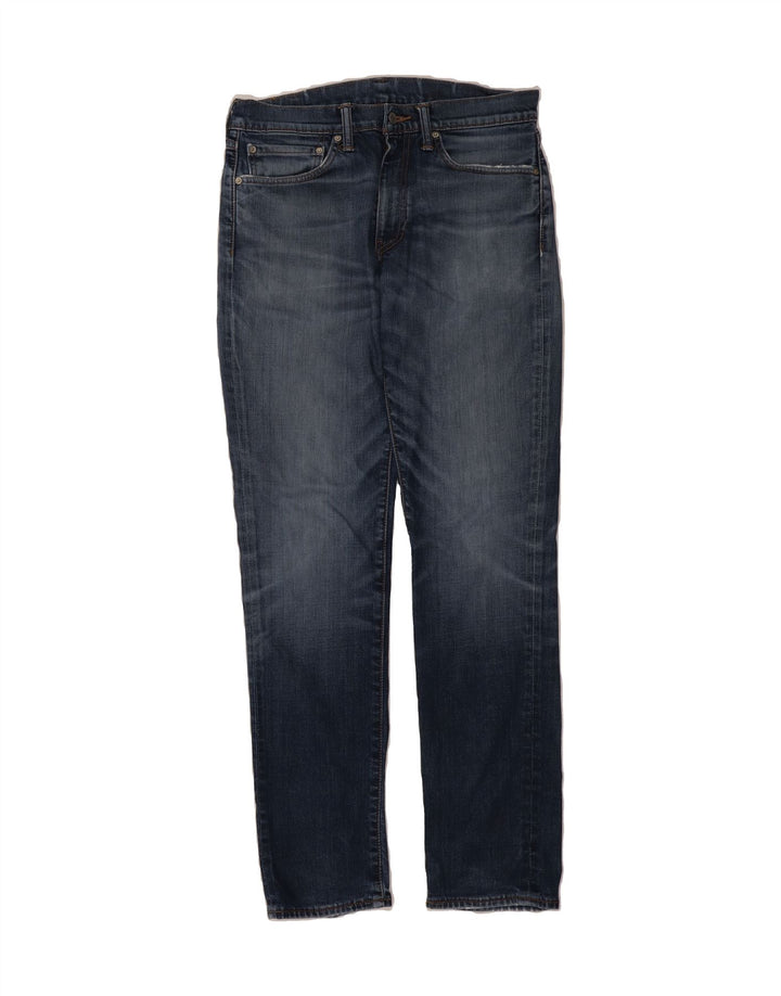 LEVI'S Mens 511 Slim Jeans W34 L34 Blue Cotton Vintage Levi's and Second-Hand Levi's from Messina Hembry 