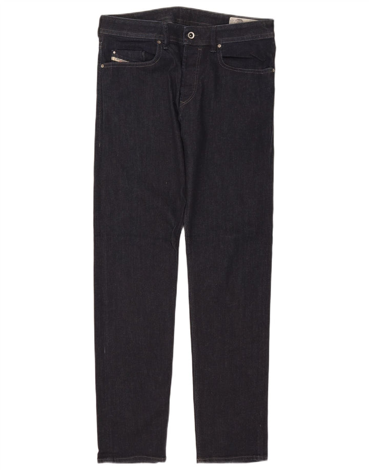 Jeans slim da donna Diesel W32 L32 cotone blu navy
