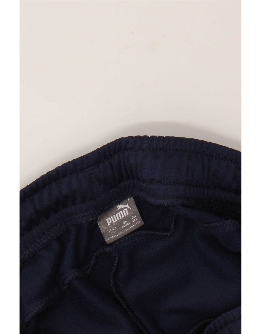 Puma Boys Tracksuit Trousers 13-14 Years Navy Blue