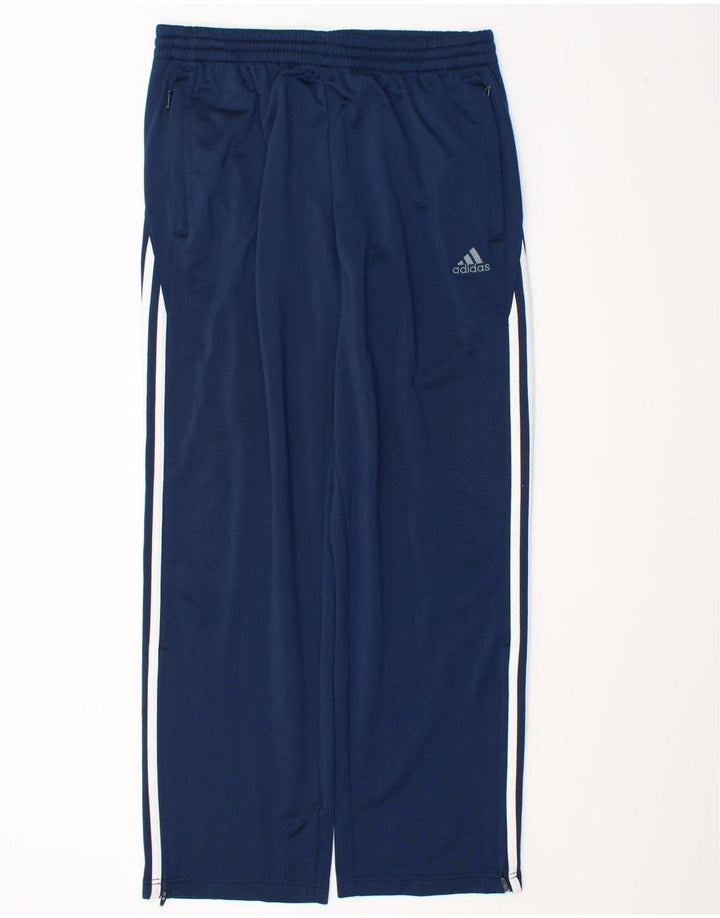 Adidas Pantalon de survêtement pour homme Large Bleu marine Polyester