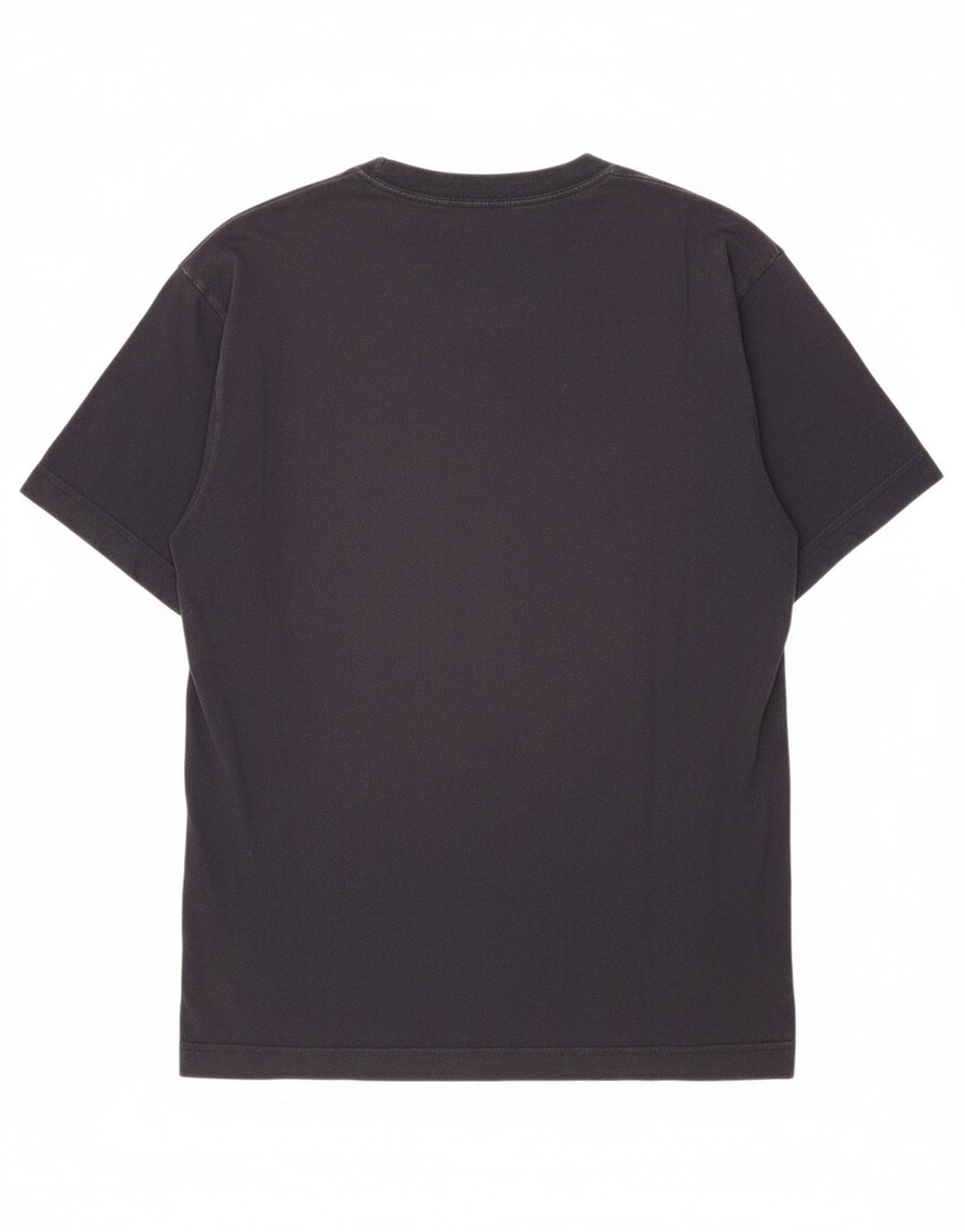 BENETTON Mens Graphic T-Shirt Top Medium Navy Blue