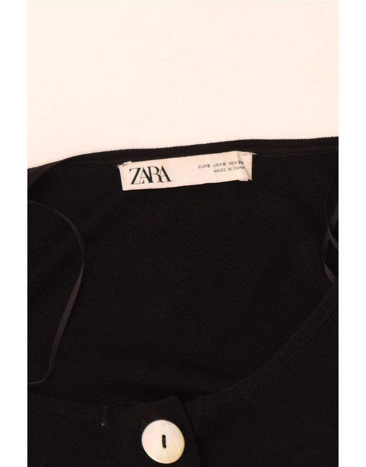 Zara γυναικεία ολόσωμη φόρμα UK 10 Small Black