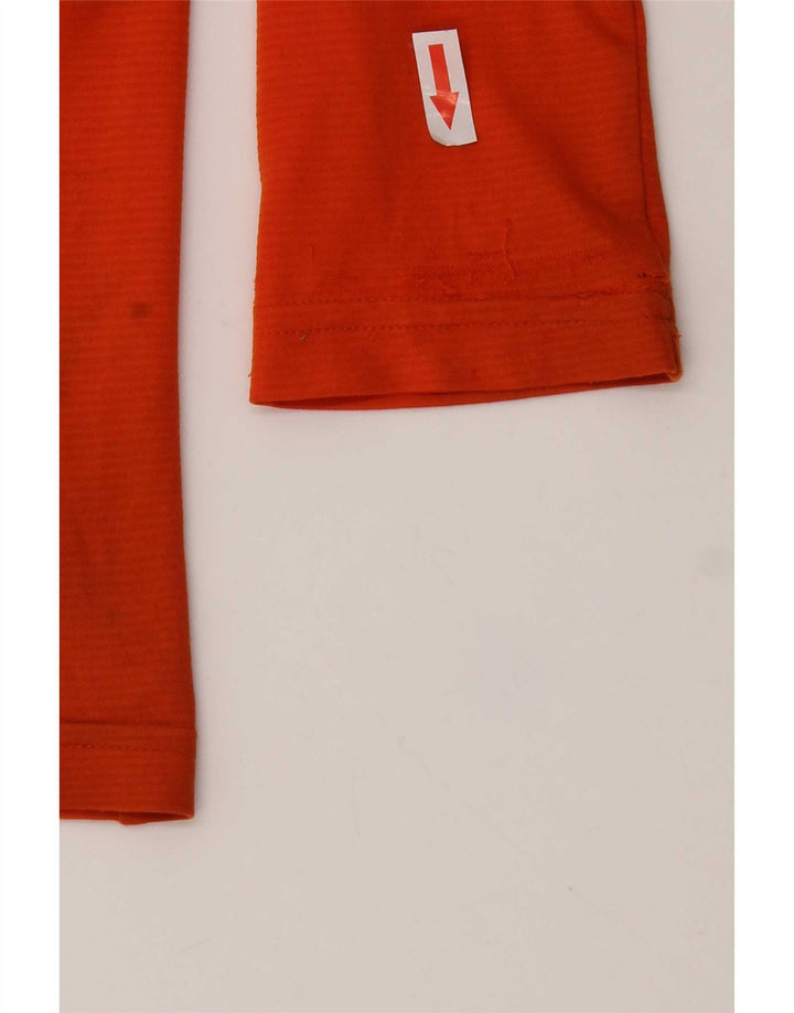 Adidas Boys Aeroready Top Langærmet 11-12 År Orange Polyester