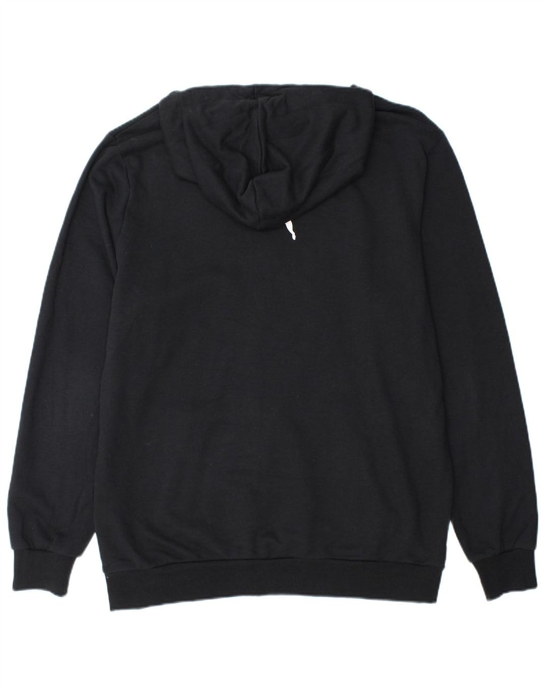 PUMA Mens Graphic Hoodie Jumper Large Black