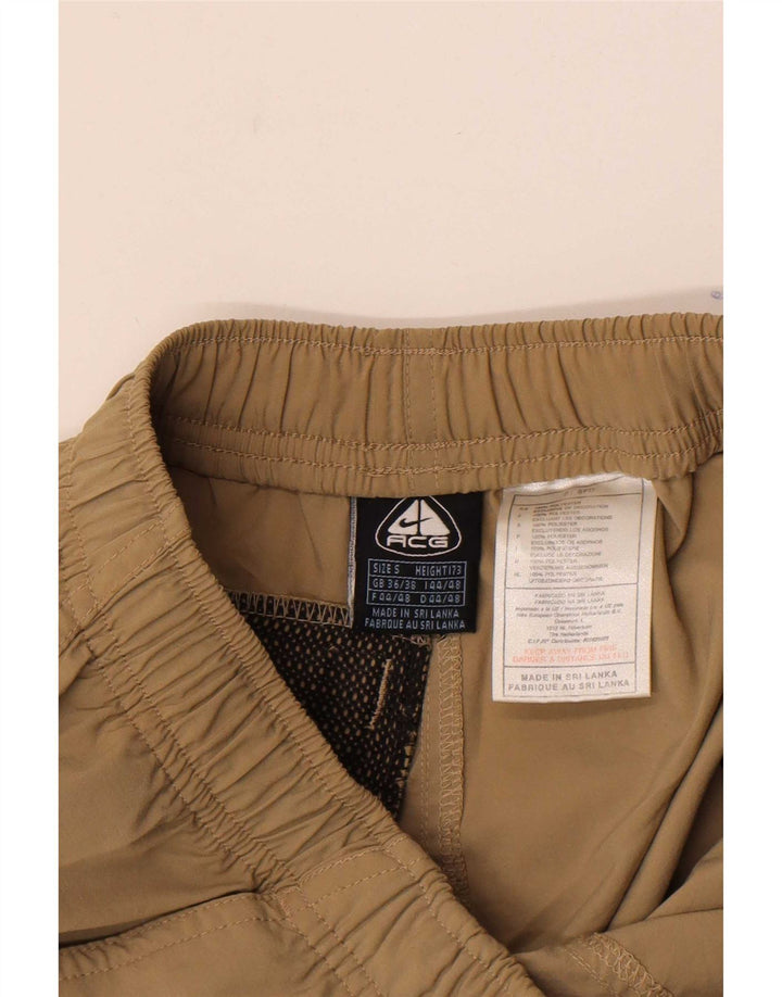 Męskie spodenki cargo Nike UK 36/38 Small W29 Beżowy poliester