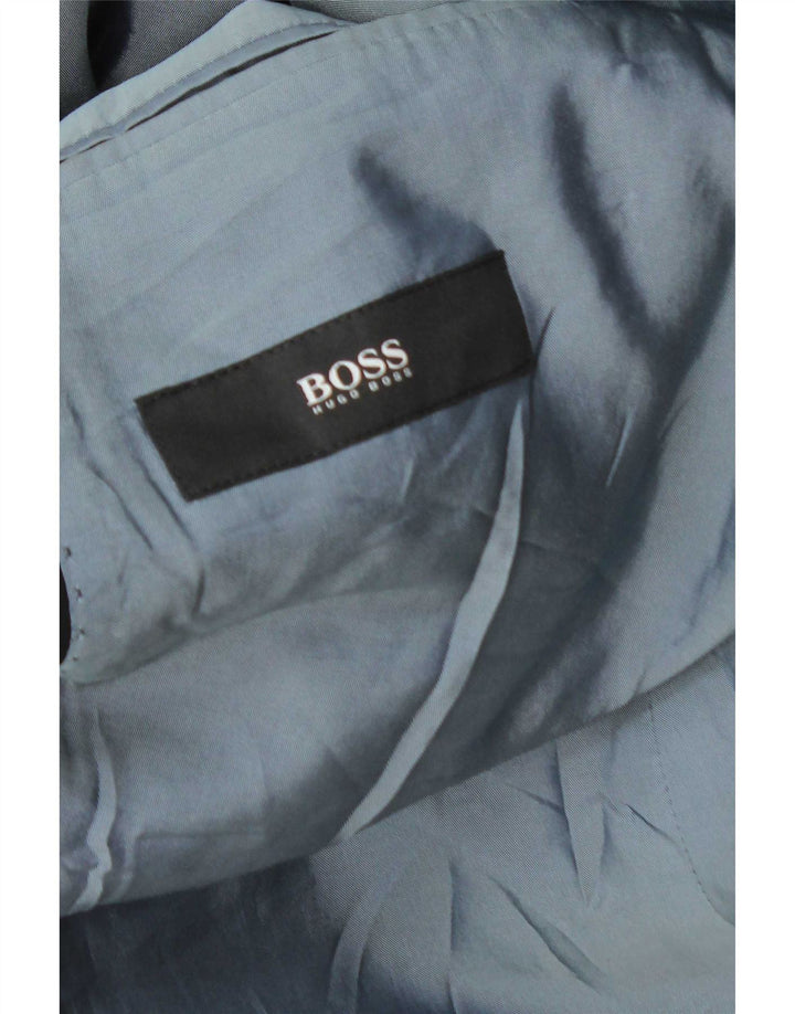 Hugo Boss Herren 3-Knopf-Blazerjacke UK 44 2XL Schwarz