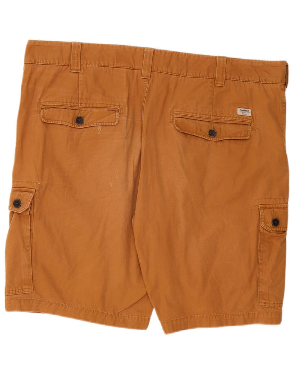 Timberland Herre Cargo Shorts W42 2XL Brun Bomuld