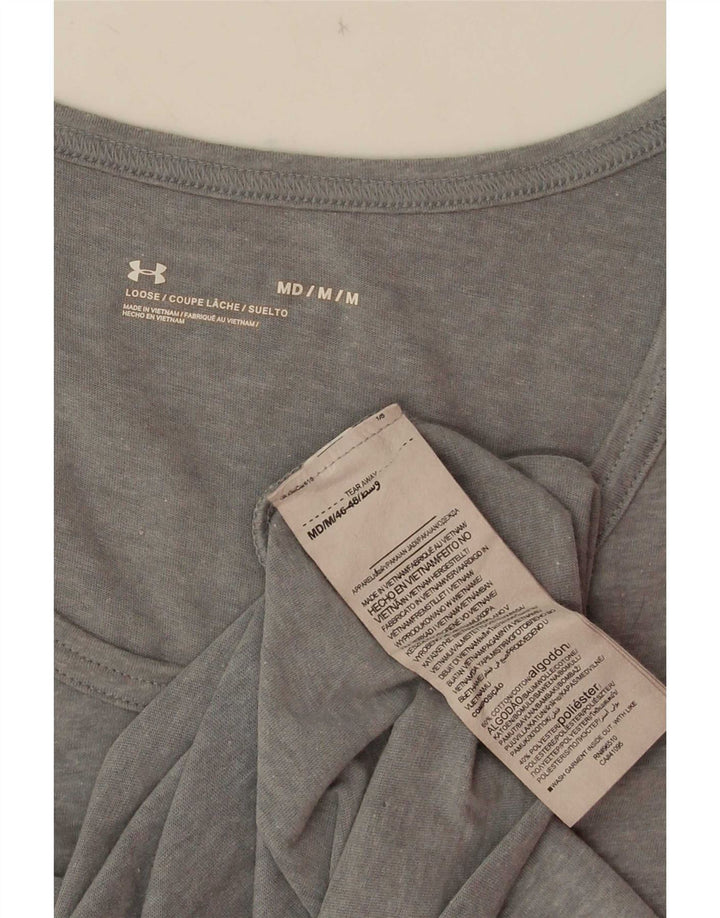 Under Armour Débardeur Graphic Homme Gris Moyen Coton