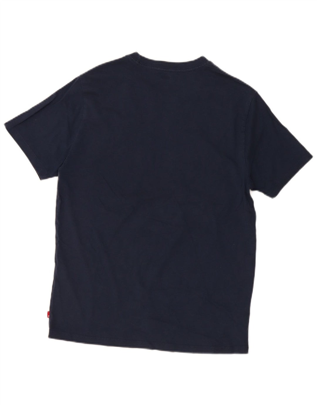 Levi's Mens Standard Fit Graphic T-Shirt Top Medium Navy Blue Cotton