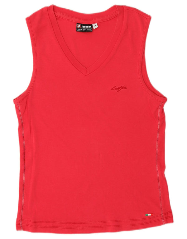 Lotto Damevest Top UK 14 Medium Rød