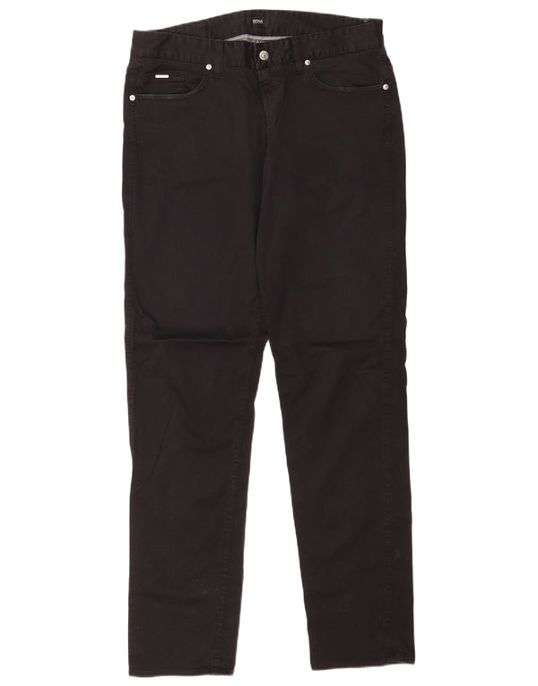 Hugo Boss Masculino Jeans Slim W34 L34 Algodão Preto