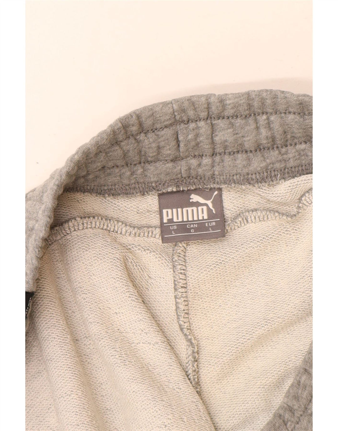 Puma Mens Tracksuit Trousers Joggers Large  Grey Flecked