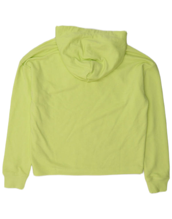 Tommy Hilfiger Sudadera con capucha para mujer UK 14 Algodón verde medio