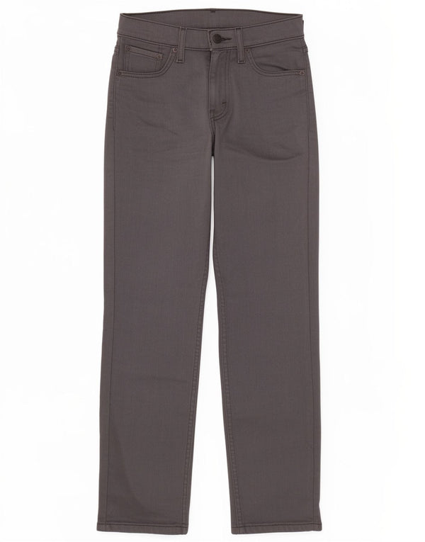 Pantaloni casual Levi's Uomo 511 Slim Fit W29 L30 Cotone Grigio