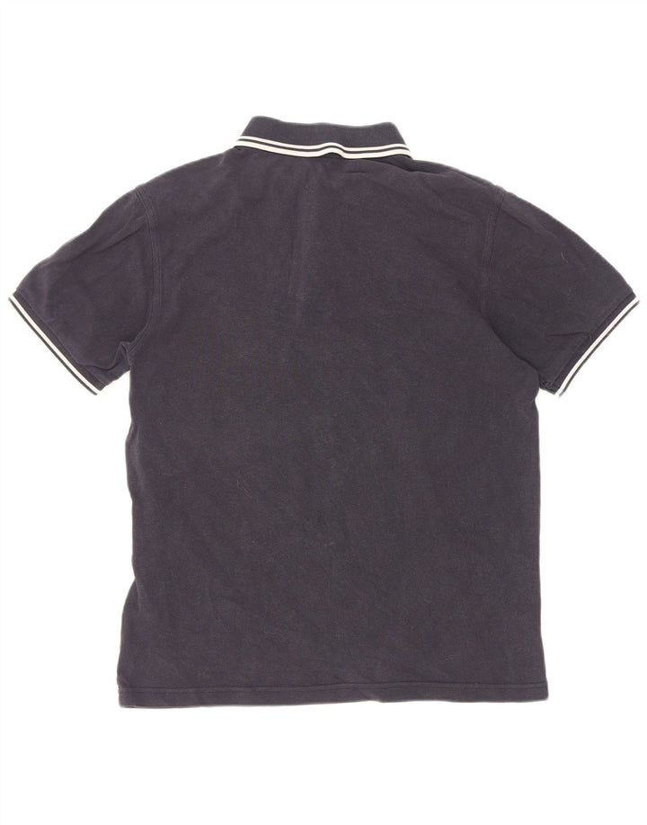 Fred Perry Herre poloshirt Medium marineblå stribet bomuld