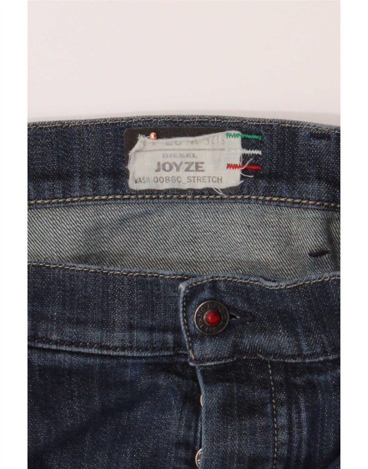 Diesel Womens Joyze Slim Jeans W27 L28 Blue Cotton