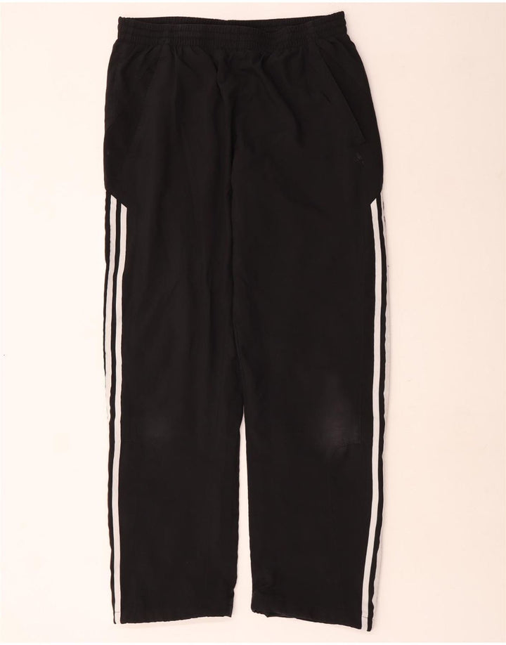 Adidas Mens Tracksuit Trousers UK 42/44 Large  Black Polyester