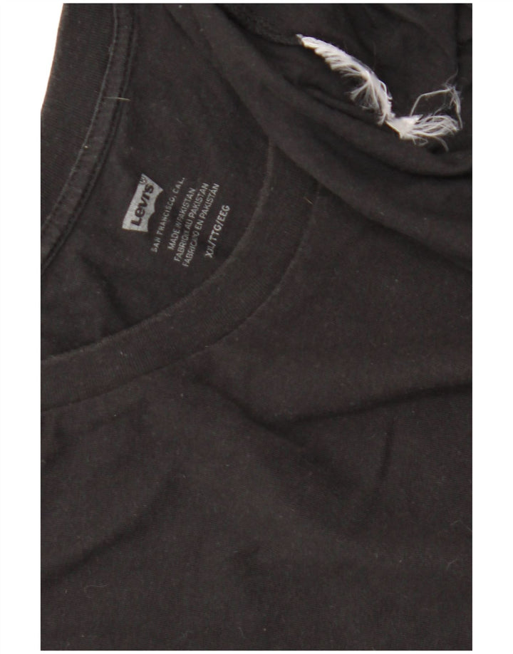 T-shirt da uomo Levi's Top 2XL Nera