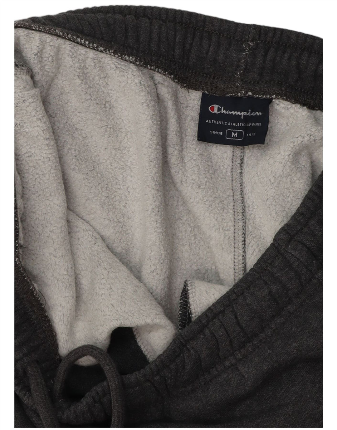 Champion Mens Tracksuit Trousers Joggers Medium  Grey Cotton