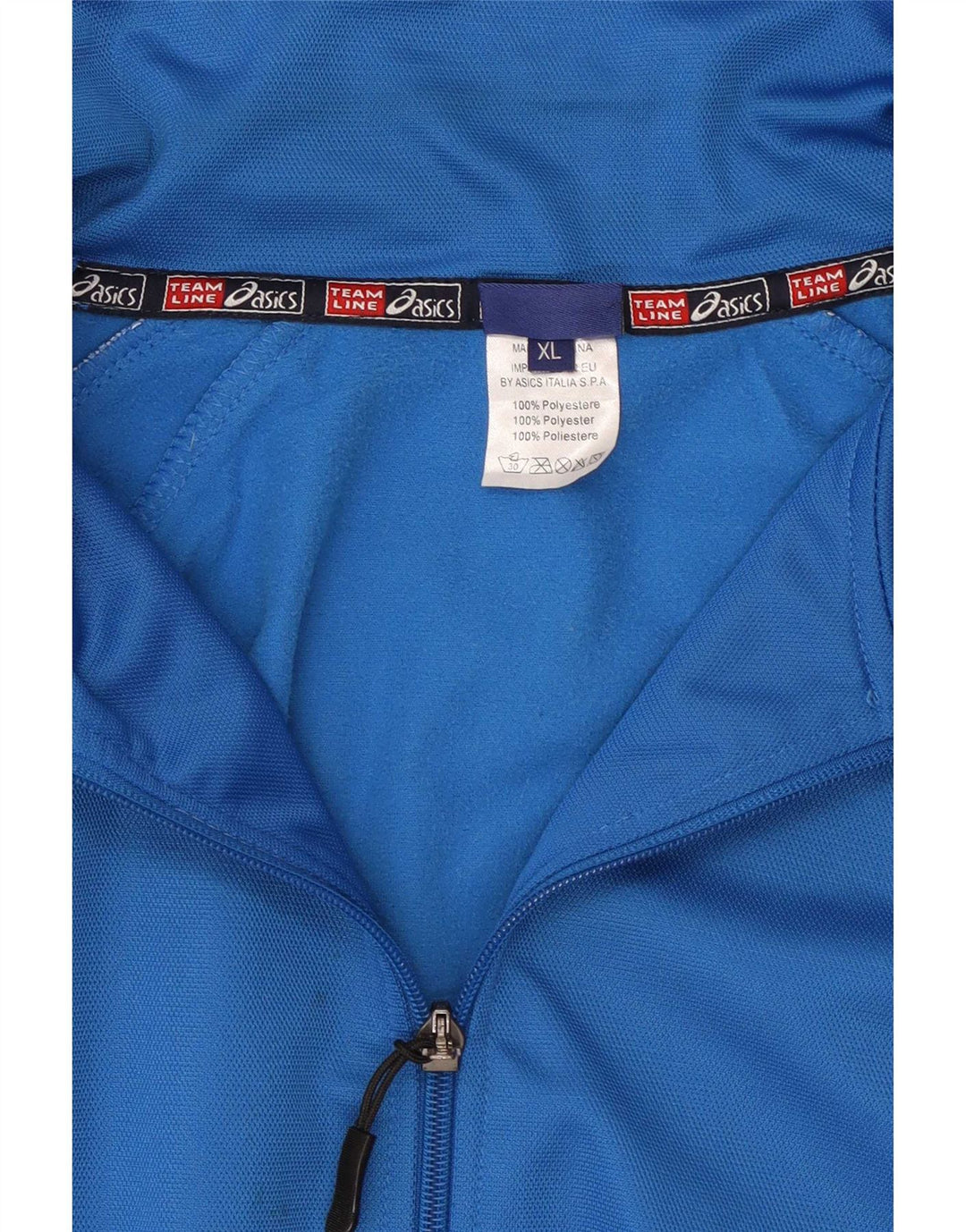 Jachetă de trening pentru bărbați Asics XL poliester albastru